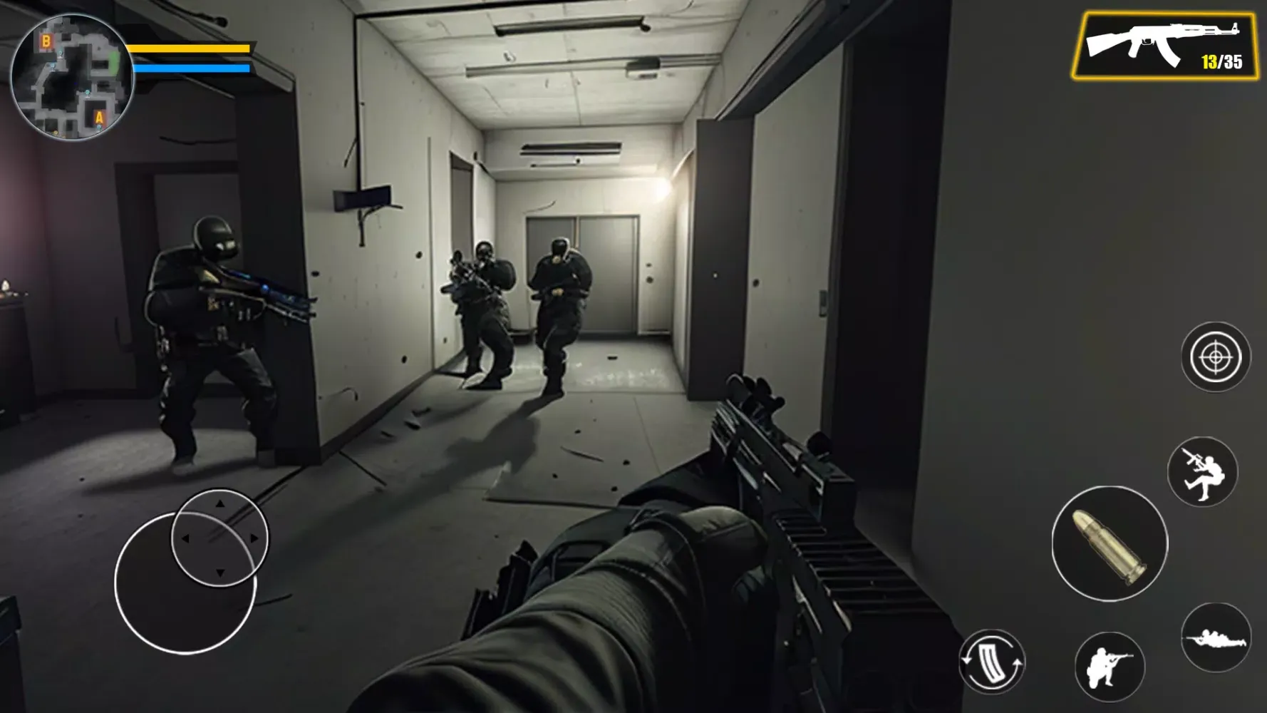 Swat Gun Games: Black ops game Screenshots