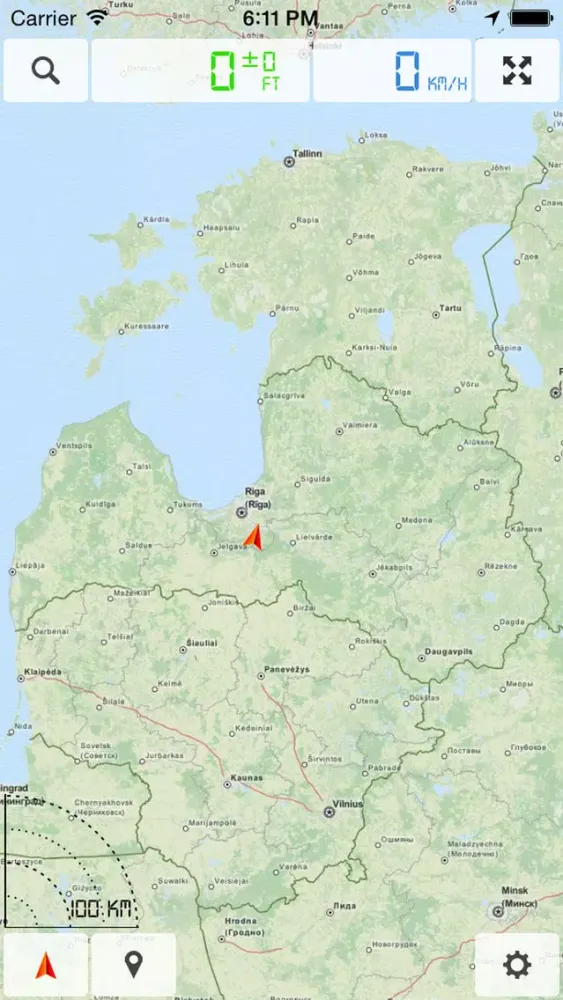 Capturas de tela do Baltics: Estonia, Latvia, Lithuania - Offline Map & GPS Navigator