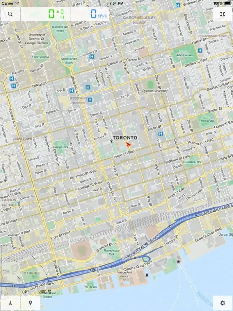 Capturas de pantalla de Canada - Offline Map & GPS Navigator iPad 