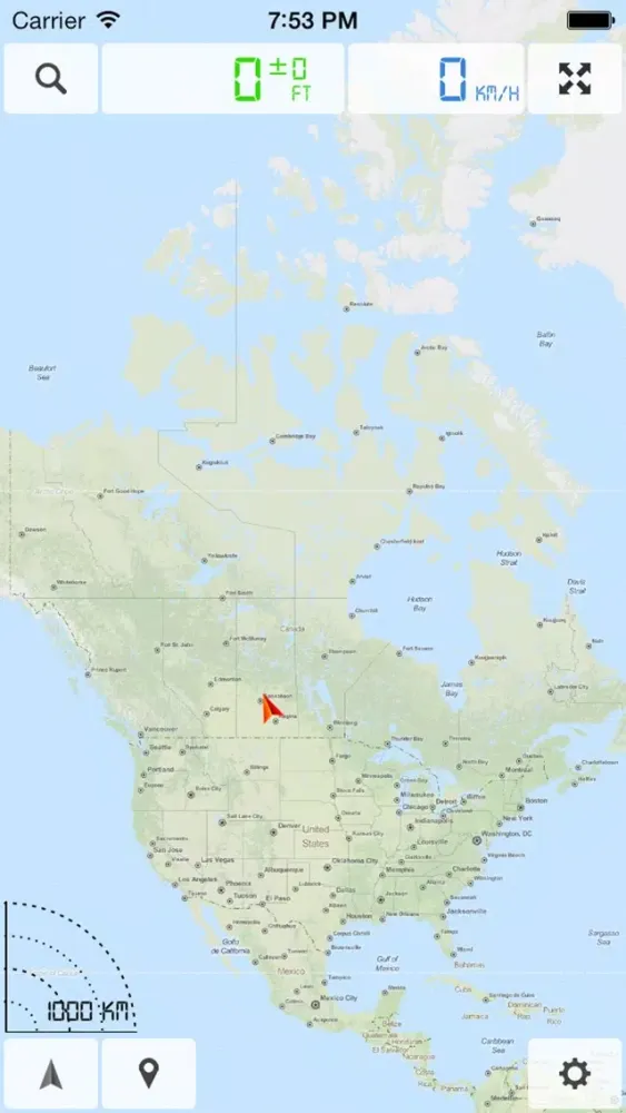 Capturas de pantalla de Canada - Offline Map & GPS Navigator