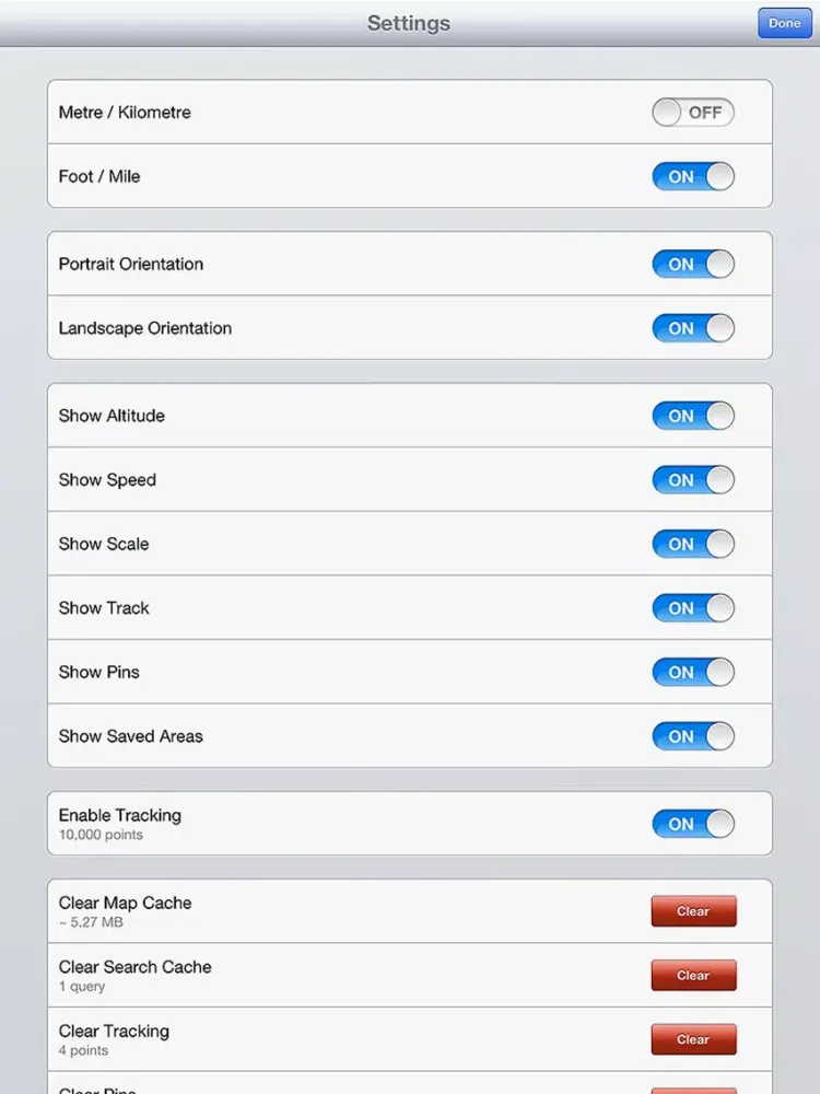 Capturas de tela do Japan - Offline Map & GPS Navigator iPad 
