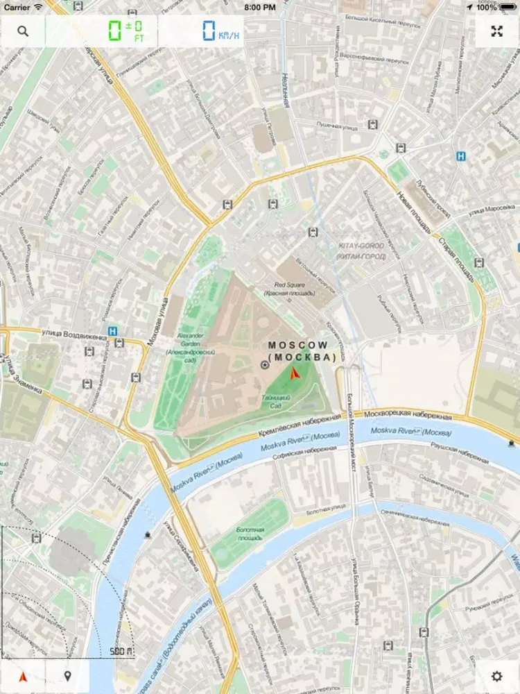 Capturas de tela do Russia (all regions) - Offline Map & GPS Navigator iPad 