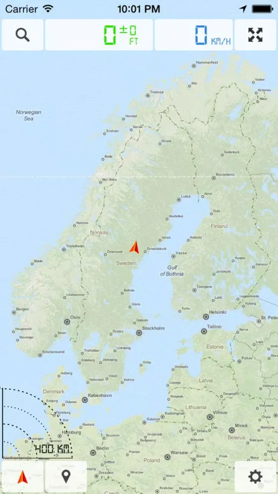 ภาพหน้าจอของ Scandinavia: Denmark, Norway, Sweden, Finland - Offline Map & GPS Navigator