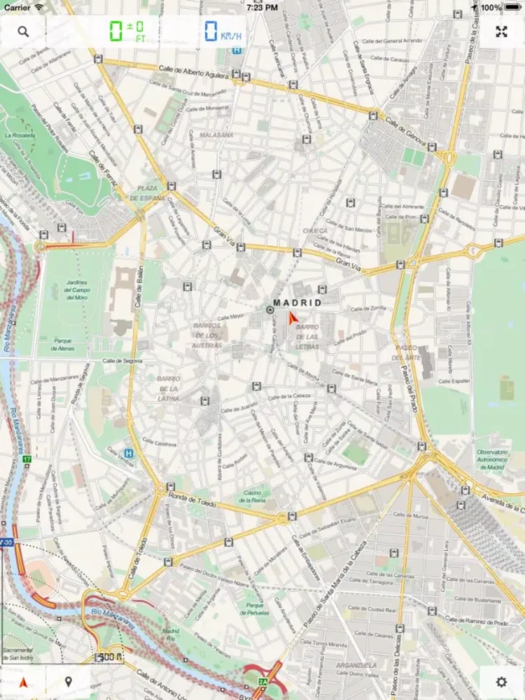 Spain, Portugal - Offline Map & GPS Navigator iPad  স্ক্রিনশট