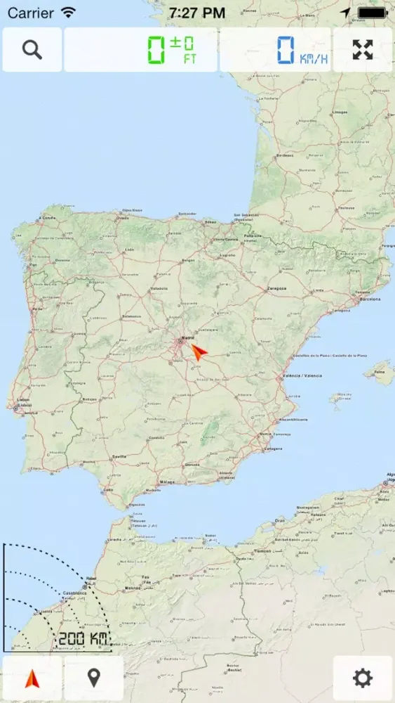 Spain, Portugal - Offline Map & GPS Navigator স্ক্রিনশট