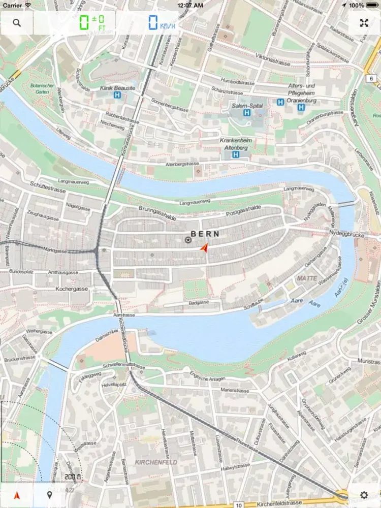 Switzerland - Offline Map & GPS Navigator iPad 應用截圖