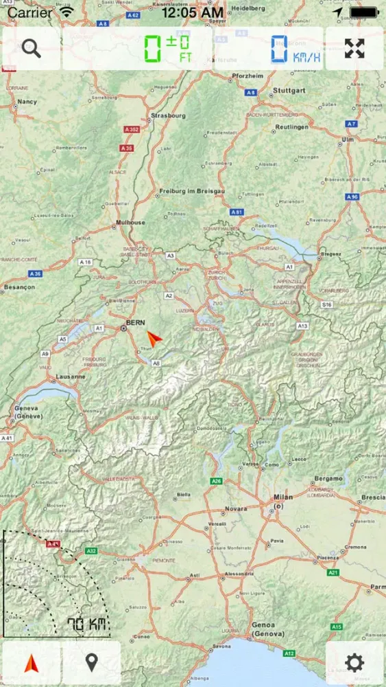 Switzerland - Offline Map & GPS Navigator應用截圖