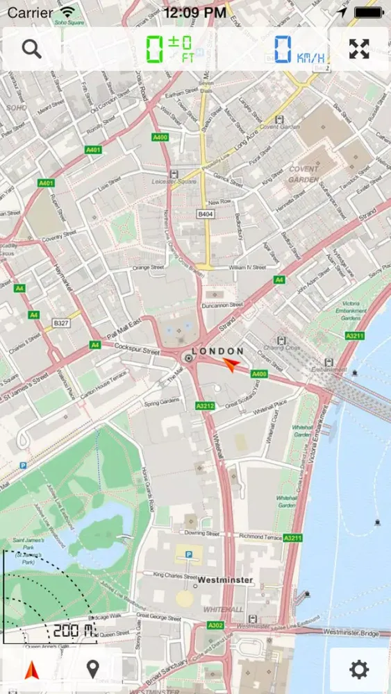 ภาพหน้าจอของ United Kingdom (UK), England, Scotland and Ireland - Offline Map & GPS Navigator