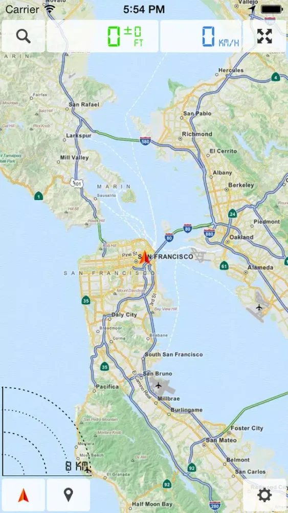 America, United States (US) - Offline Map & GPS Navigator应用截图