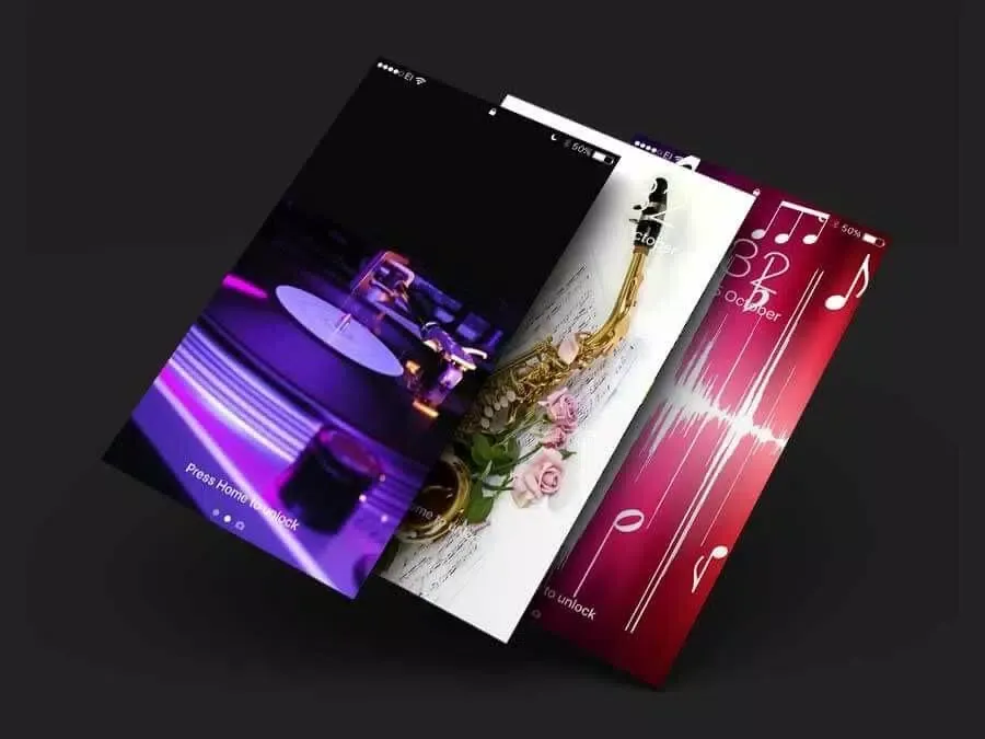 Capturas de pantalla de Music Wallpapers HD Offline