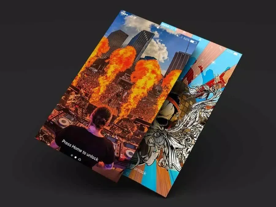 Capturas de pantalla de Music Wallpapers HD Offline
