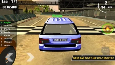 Racing SUV Car Hill Road Ekran Görüntüleri