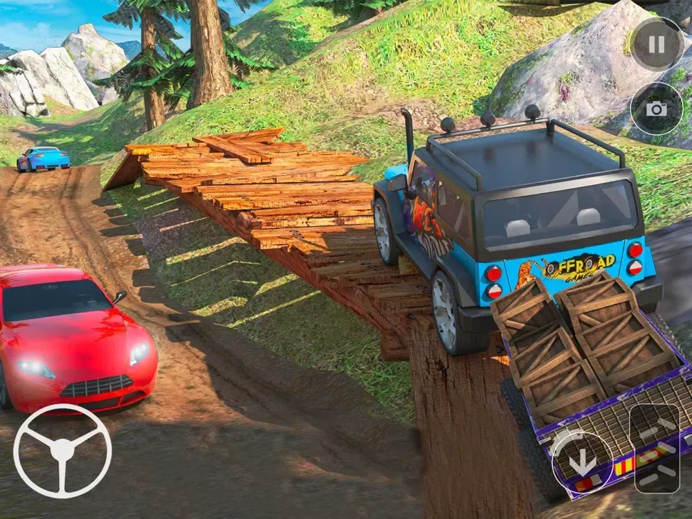 Screenshot di Extreme Driving 4x4 Off-road iPad 
