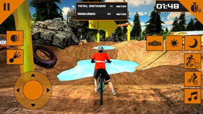 Offroad Cycle Stunt Race Game स्क्रीनशॉट