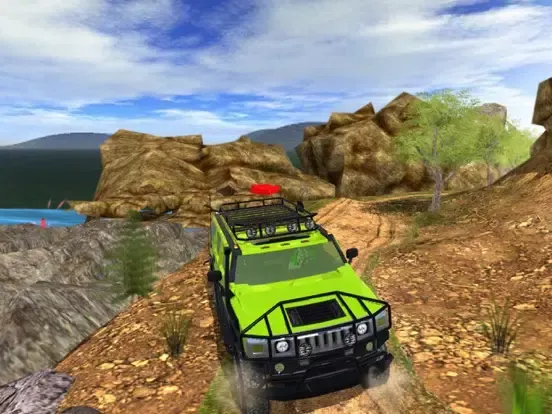 Screenshot di Offroad SUV Car Driving Game iPad 