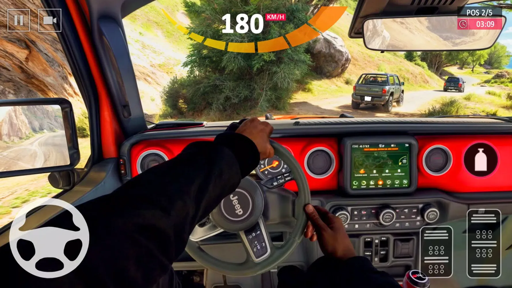 Offroad Jeep Simulator Screenshots