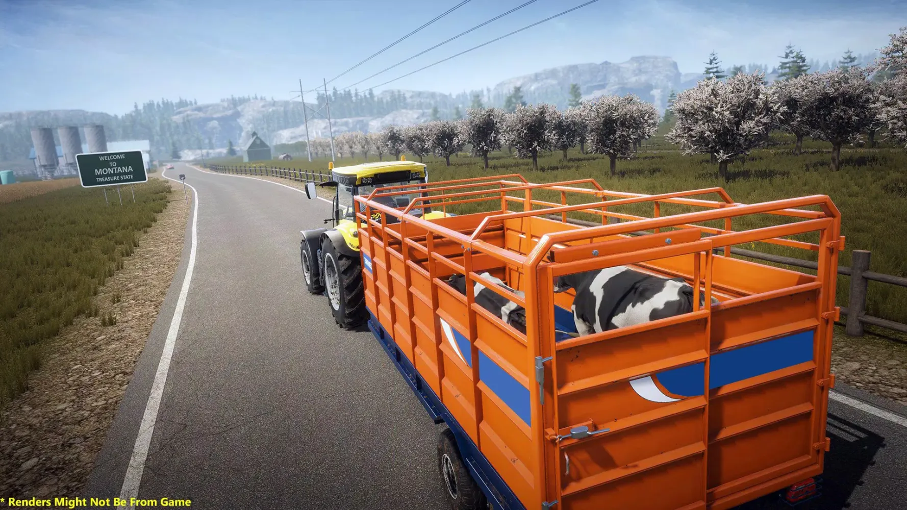 Cargo Tractor Trolley: Farming スクリーンショット
