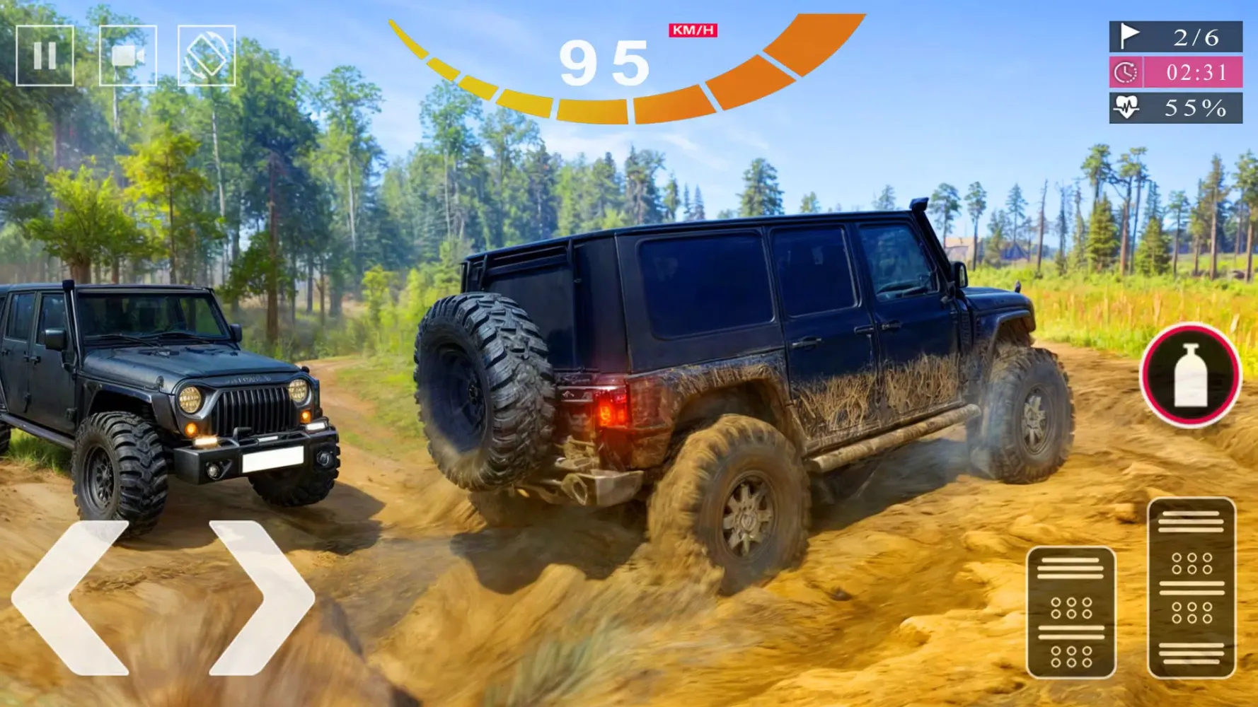 Police Car Chase Game: Jeep 3d Screenshots