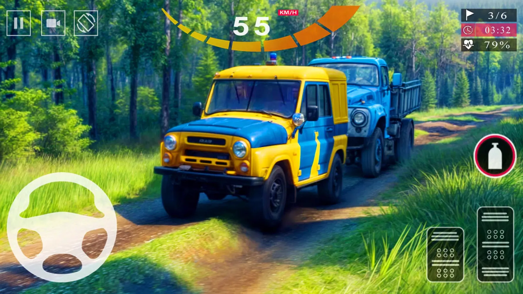Police Car Chase Game: Jeep 3d Screenshots