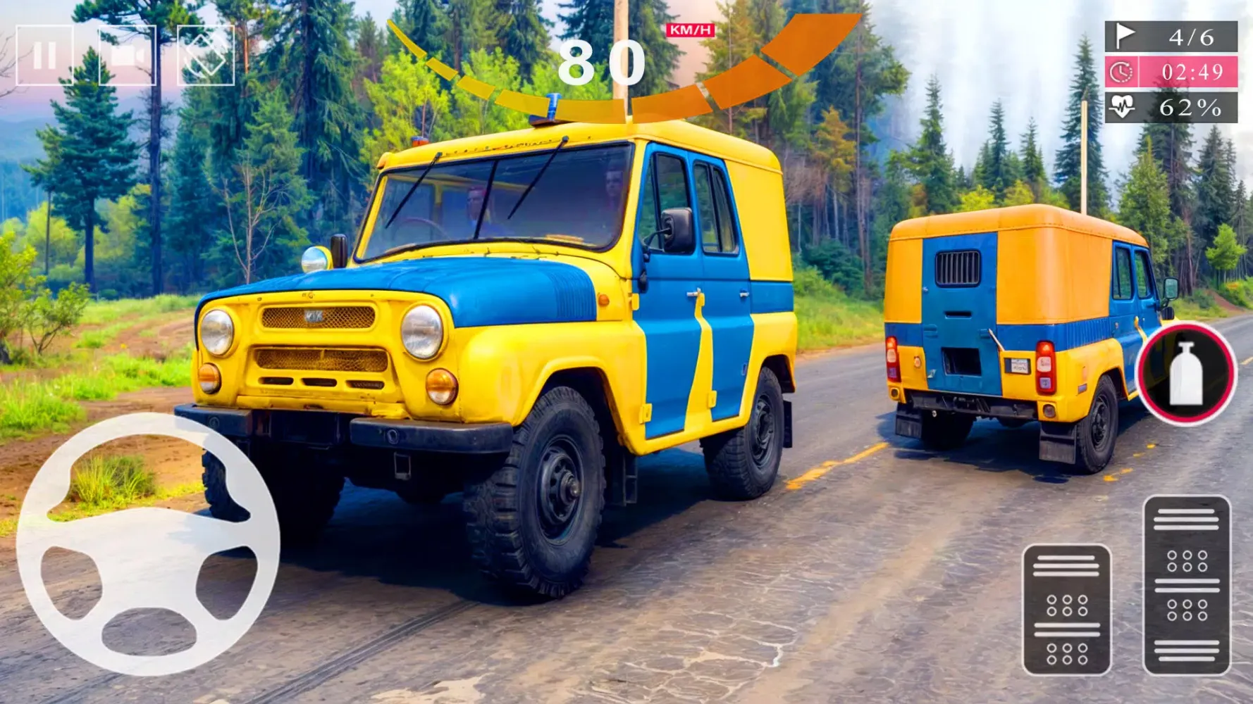 Police Car Chase Game: Jeep 3d Screenshots