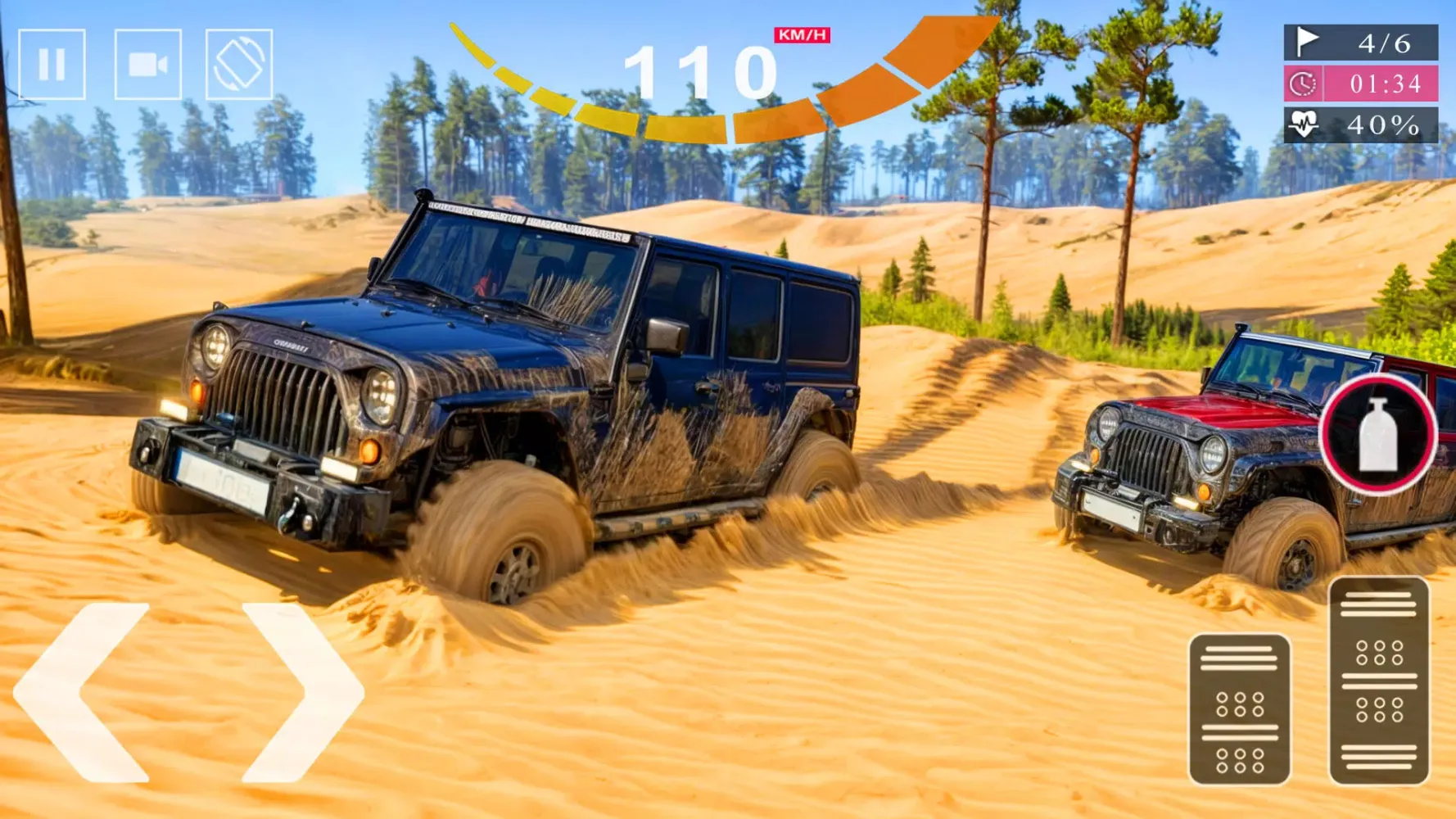 Police Car Chase Game: Jeep 3d Screenshots