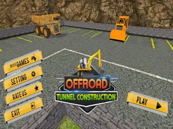 Offroad Tunnel Construction iPad  স্ক্রিনশট