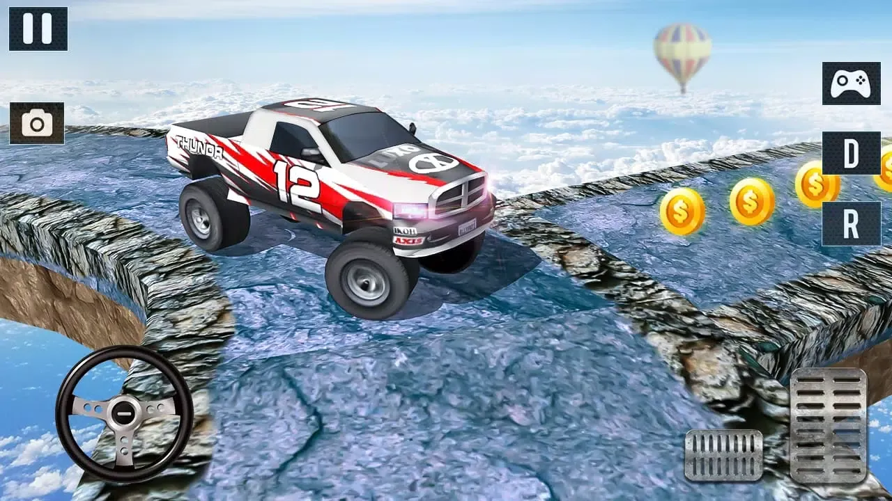 ภาพหน้าจอของ Jeep Car Racing 3d Car Games