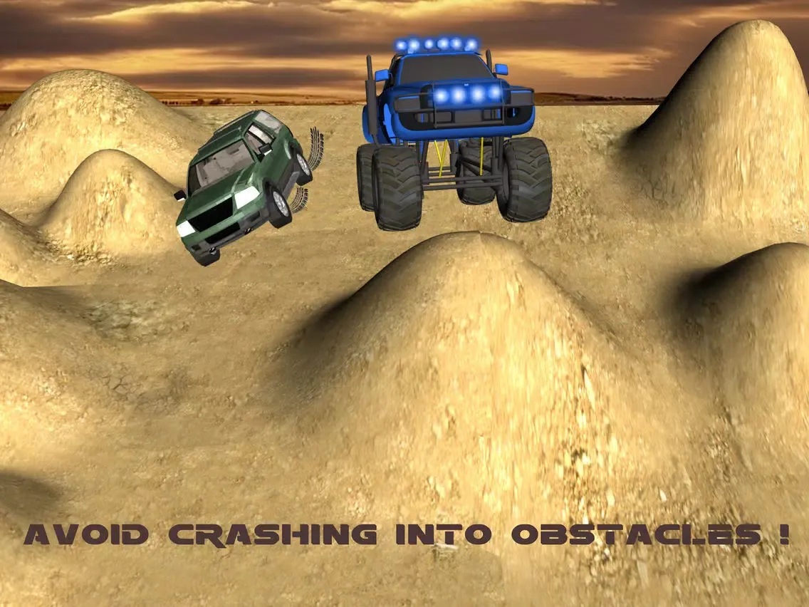 Capturas de pantalla de Off Road Monster truck 3D Real Simulator iPad 