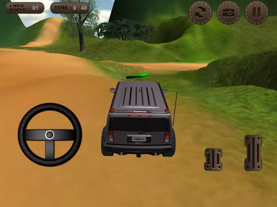 Capturas de pantalla de Off Road Monster truck 3D Real Simulator iPad 