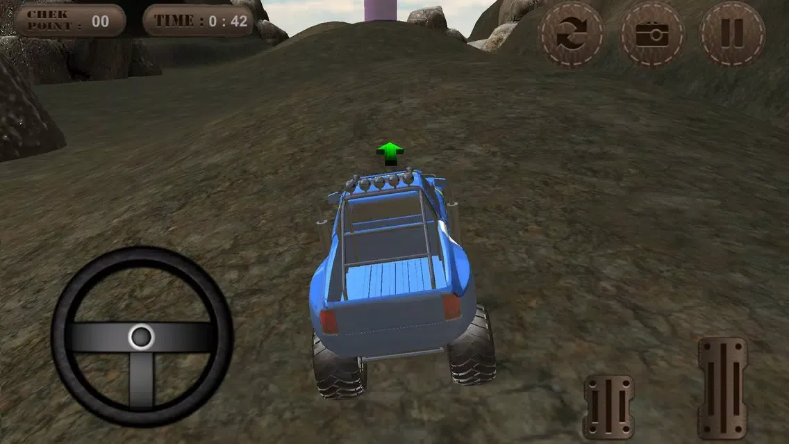 Capturas de pantalla de Off Road Monster truck 3D Real Simulator