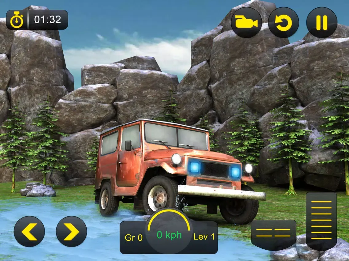 offroad simulator 4x4 games iPad  سکرین شاٹس