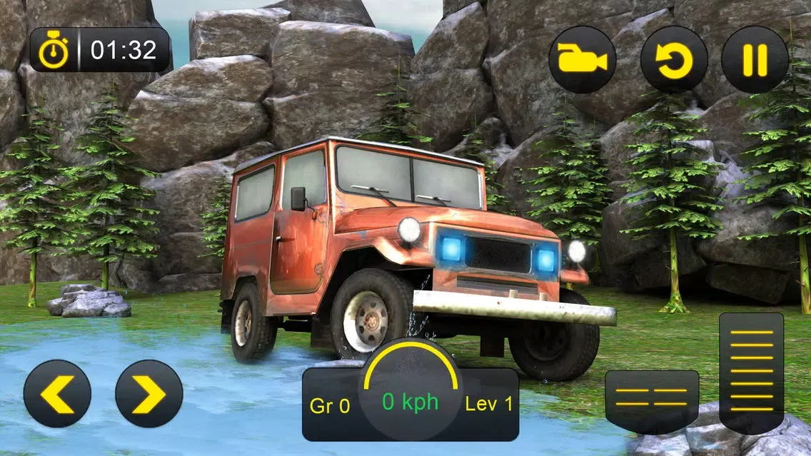 offroad simulator 4x4 games سکرین شاٹس
