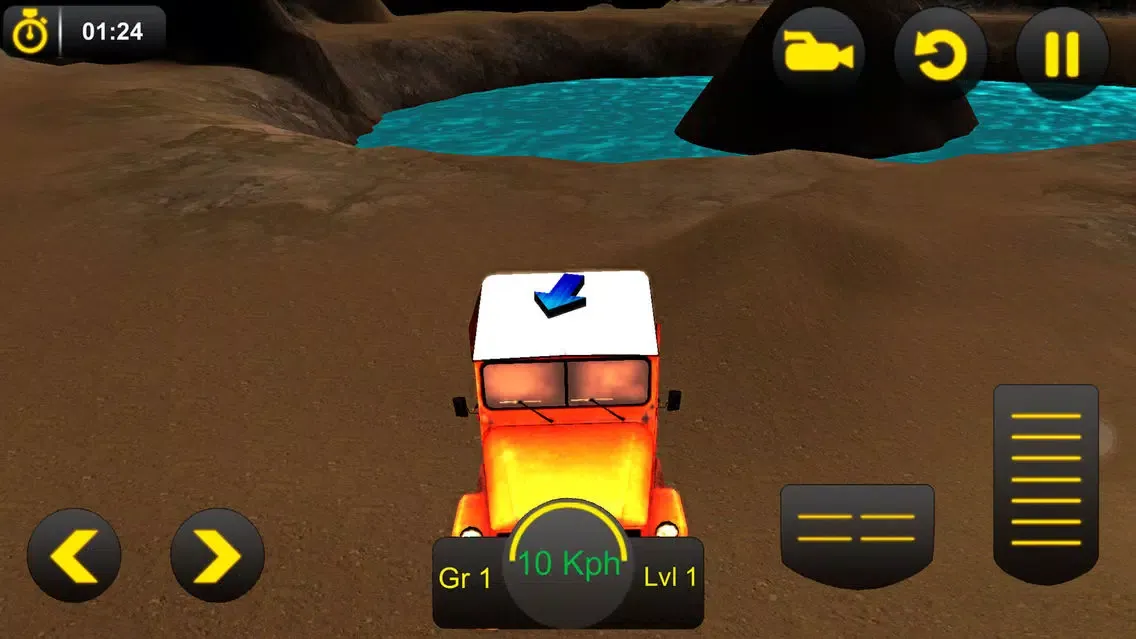 offroad simulator 4x4 games سکرین شاٹس