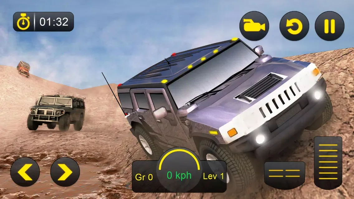 offroad simulator 4x4 games سکرین شاٹس