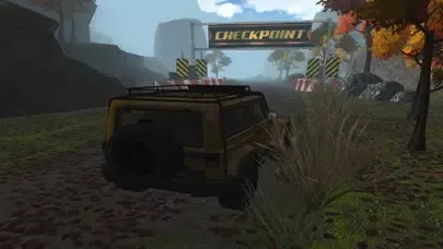 Capturas de tela do 3D 4x4 Off-Road Truck Racing - Extreme Trials Driving Simulator FREE