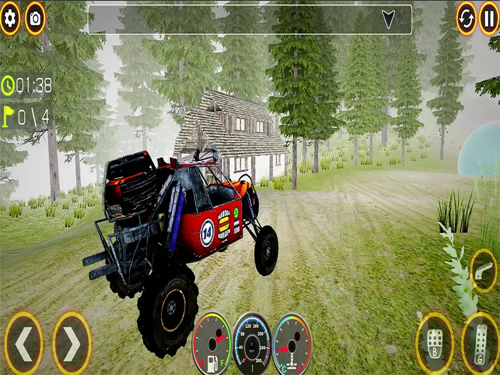 Tangkapan skrin Offroad Truck Mud Driving iPad 
