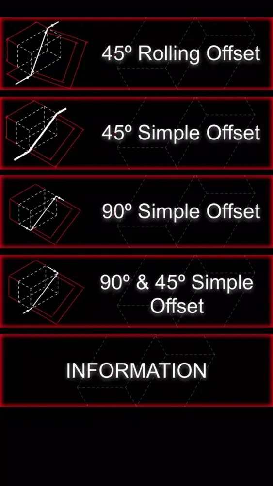 ภาพหน้าจอของ Piping Offset Selector