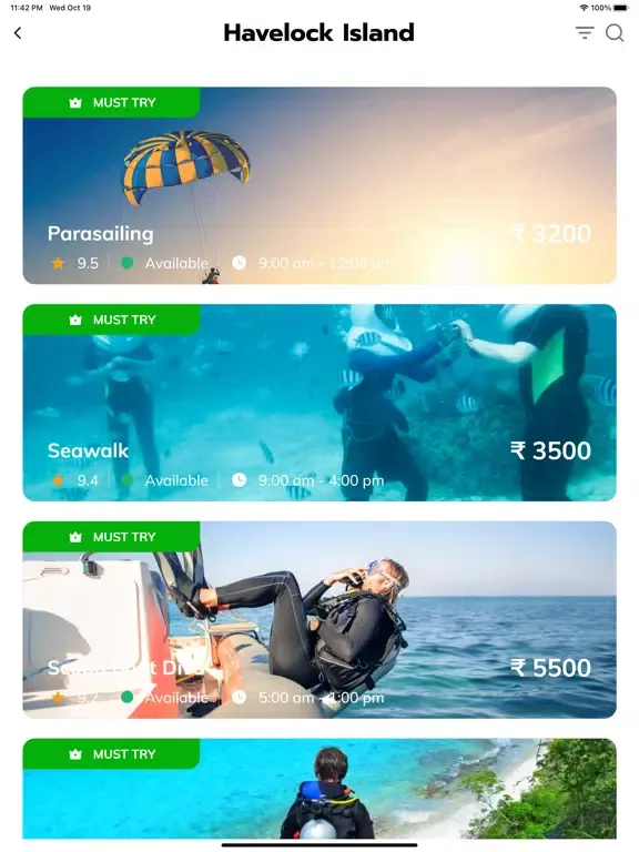 Offshore Andamans iPad 应用截图