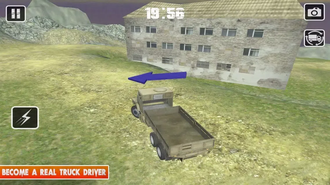 Capturas de tela do Truck Driver:OffRoad Cargo Sim