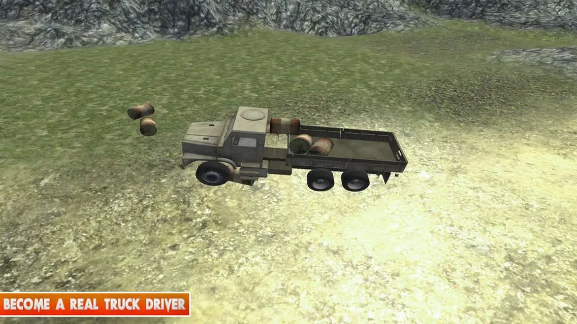 Capturas de tela do Truck Driver:OffRoad Cargo Sim