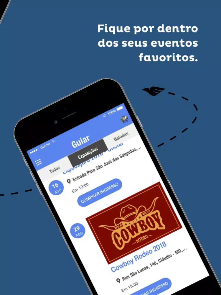 Скриншоты Guiar Cláudio MG iPad 