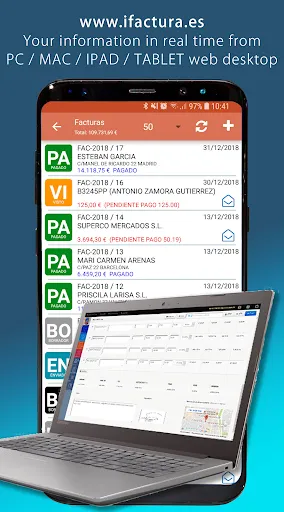 Easy Invoices for business ERP স্ক্রিনশট