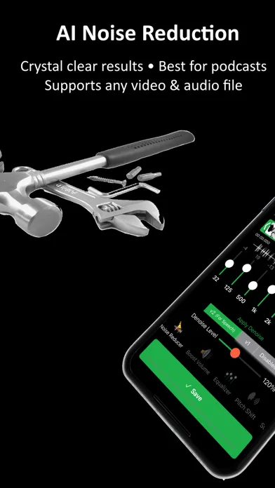 ByeNoise - Video Audio Editor Screenshots