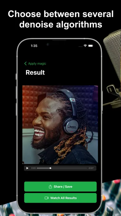 ByeNoise - Video Audio Editor Screenshots