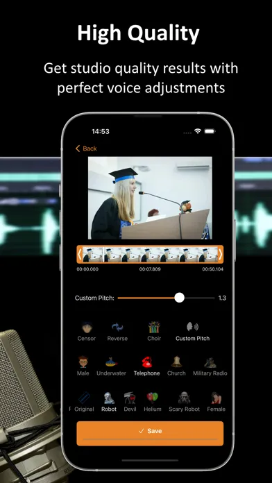 FiriVoice: Video Voice Changer Screenshots