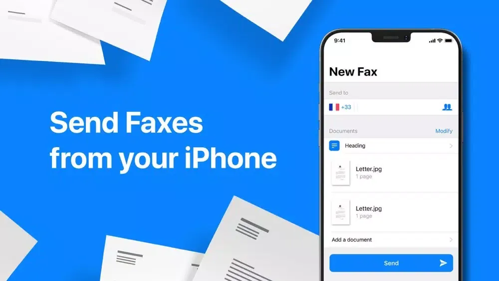 FAX App Send FAX from iPhone Screenshots