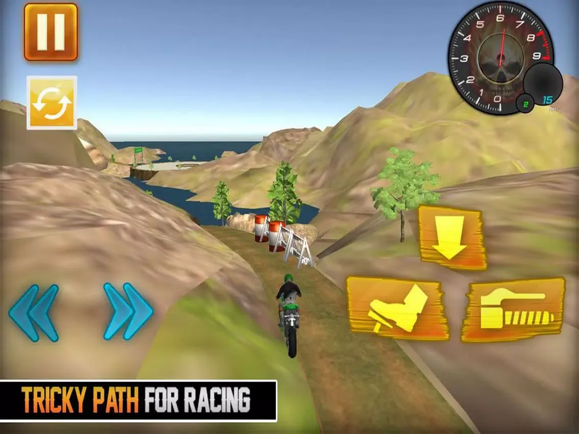 Uphill Bike: Crazy Dirt iPad  Screenshots