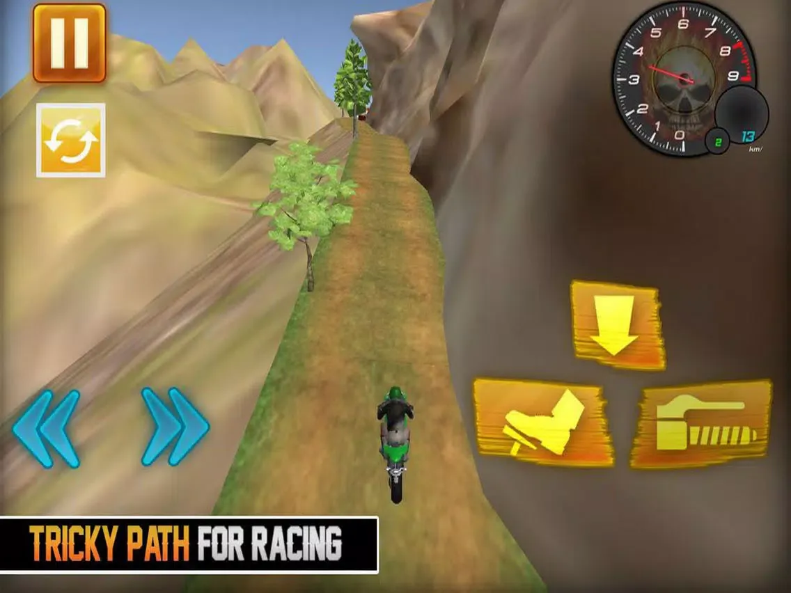 Uphill Bike: Crazy Dirt iPad  Screenshots