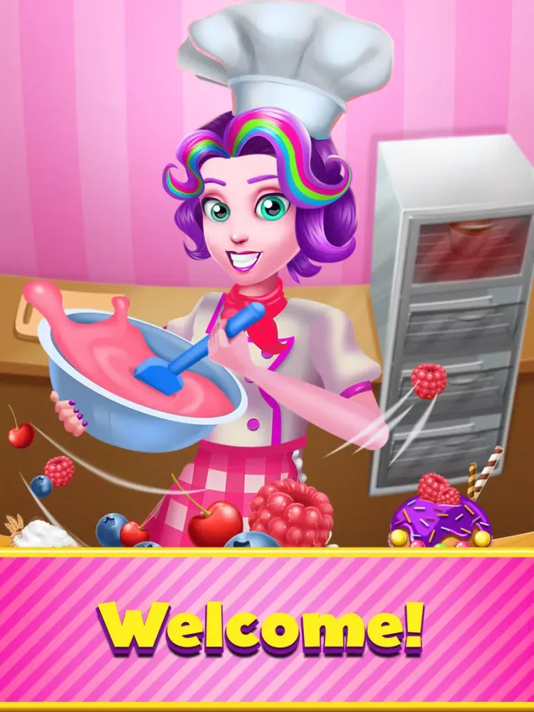 Tangkapan layar Chef Candy: Food Cooking Story iPad 