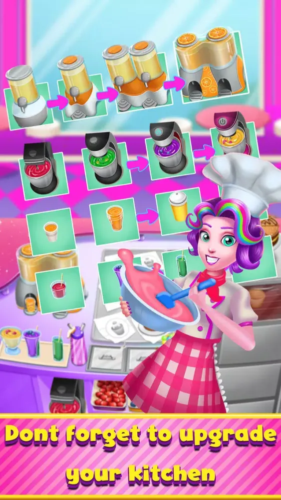 Tangkapan layar Chef Candy: Food Cooking Story